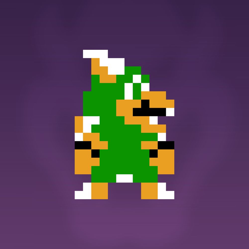So retro bowser.