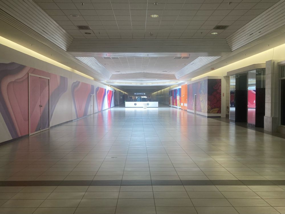 An empty mall