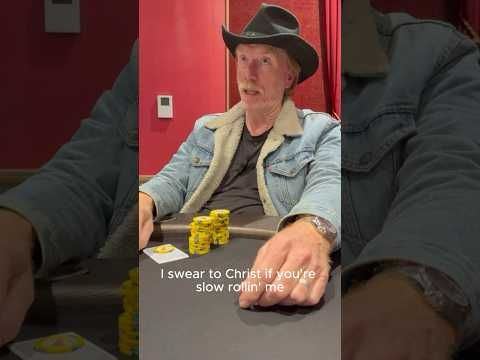 Slow roll me and pay the price!! #howtoplaypoker #casino #comedy #funnypoker