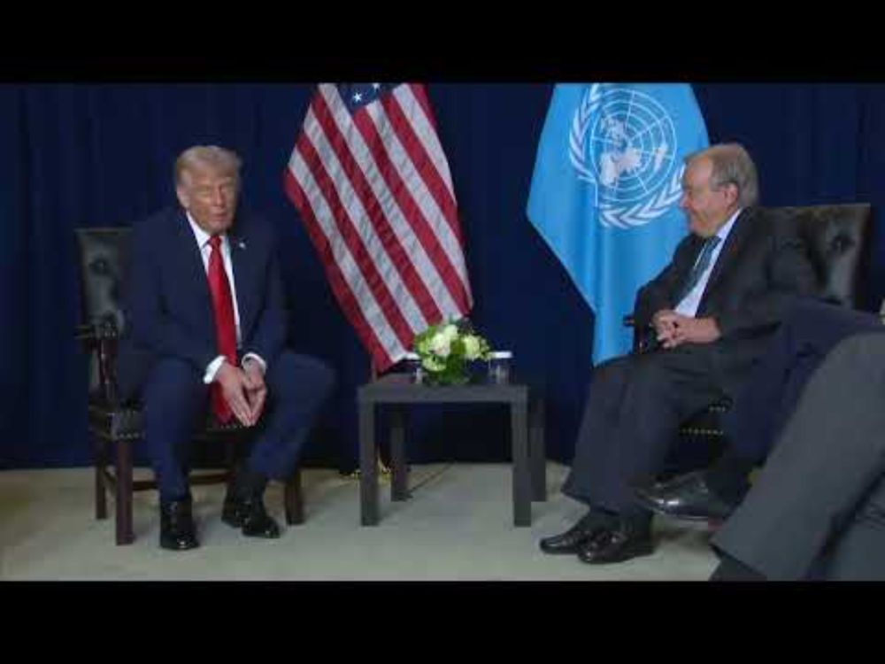 Antonio Guterres, face of UN double-talk, gives same pitch 2x, as he keeps Inner City Press banned