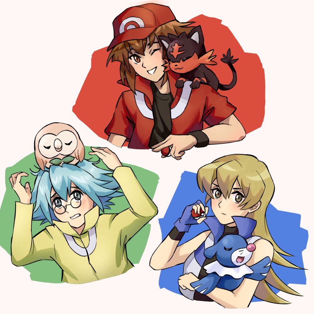 🎨 [YGO GX] Judai Yuki, Shou Marufuji, Asuka Tenjoin