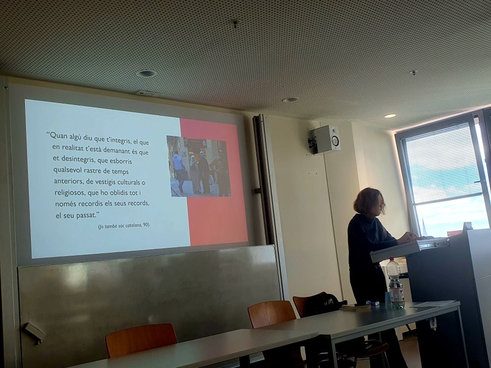 Ponencia principal de Patricia Cifre