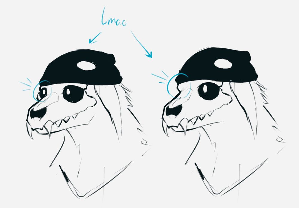 I never know how to handle the brow lmao

#sketch #oc