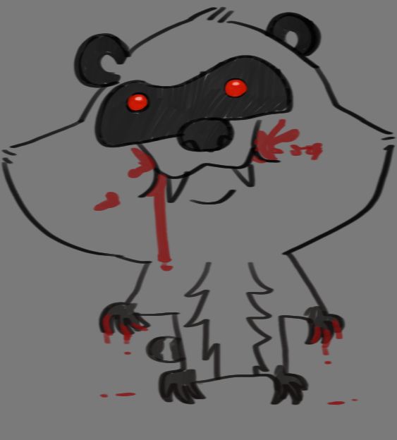 a critter with... strawberry jam...- YEAH!