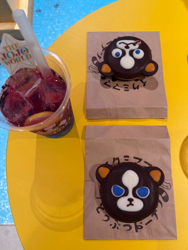 Delicious donuts at the Iggy Cafe!