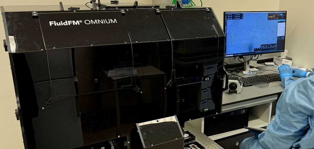 De nieuwe FluidFM OMNIUM in actie op een van onze labs.