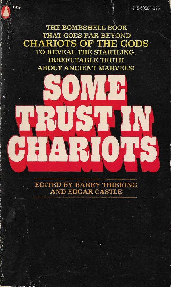 Classic Chariots style cover with big bold text and not much else!
