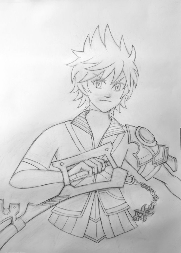 Sketch of Ventus with Wayward Wind
