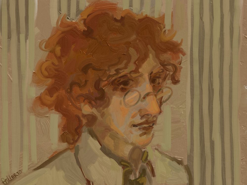 francis abernathy in warm colors