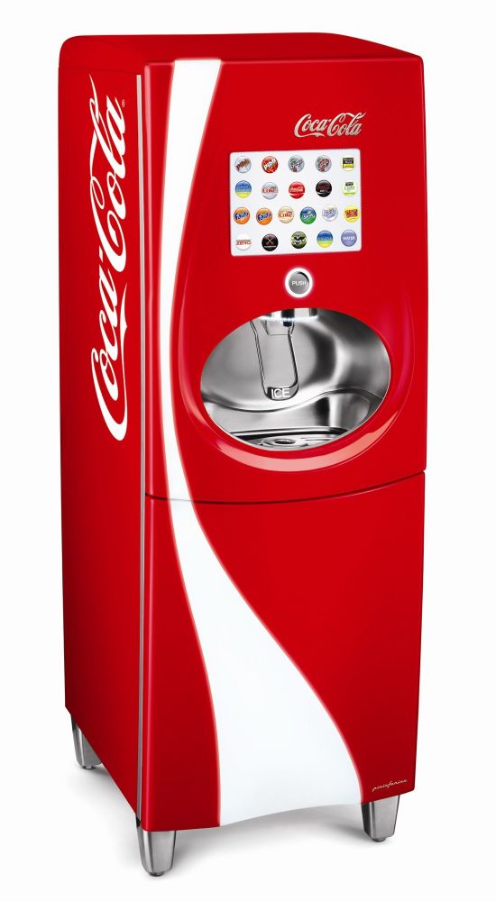 A fancy soda fountain