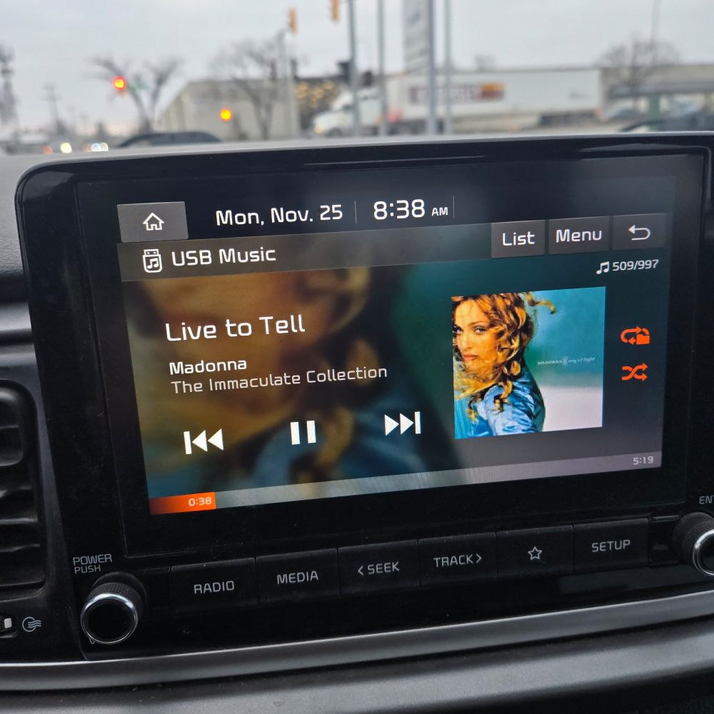 Madonna "live to tell."