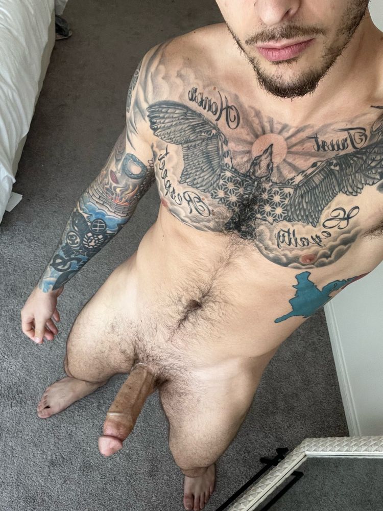 Nude selfie of Adonis breeds bricked up 