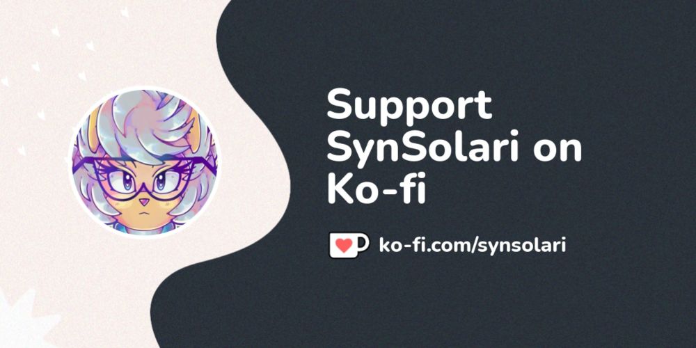 Buy SynSolari a Coffee. ko-fi.com/synsolari