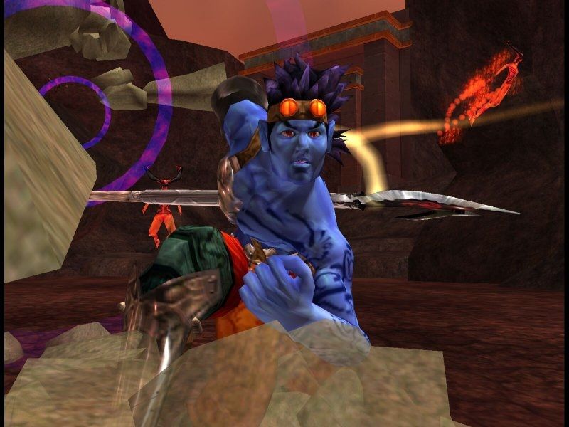 And if you say you remember Azurik, you're lying!! But game mags ABSOLUTELY (tried to) heralded him as the face of Xbox.