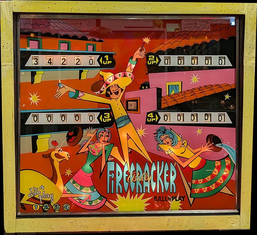 Firecracker Backglass Art, from the Open Pinball Database (opdb.org)
