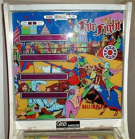 Fair Fight Backglass Art, from the Open Pinball Database (opdb.org)