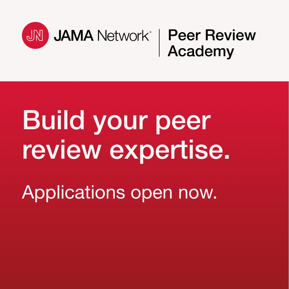 Build your peer review expertise. Applications open now. 