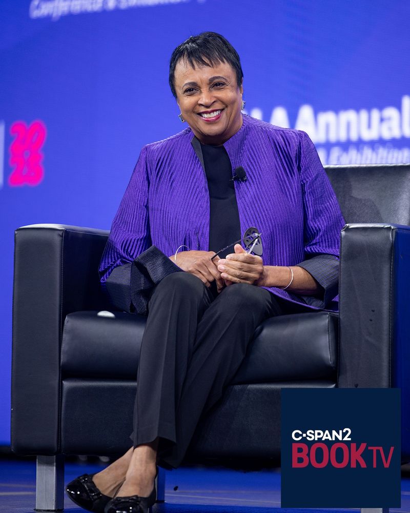 Dr. Carla Hayden on stage at ALA Annual Conference.
