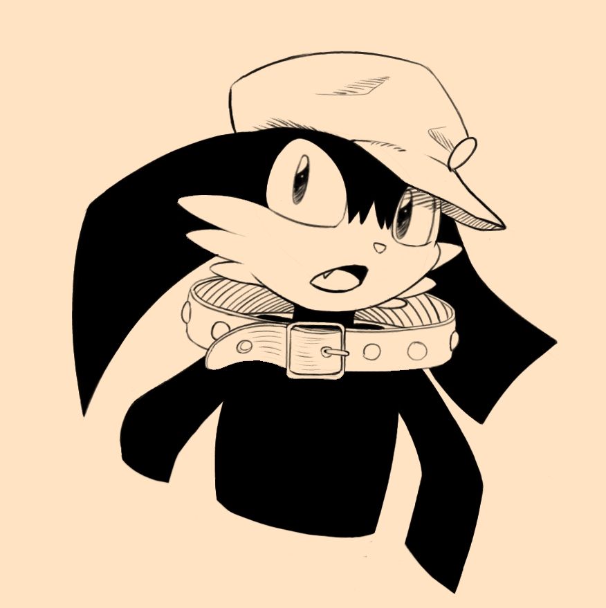 Klonoa sketch in drawpile