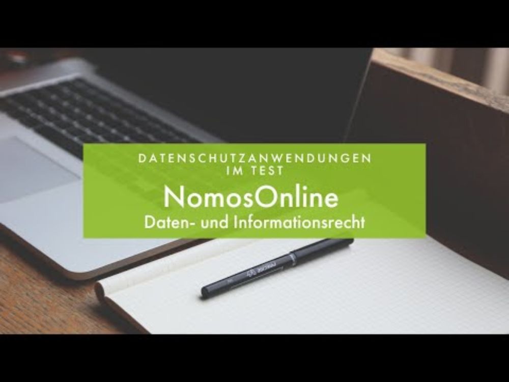 Im Test: "NomosOnline Daten- und Informationsrecht" - Nomos