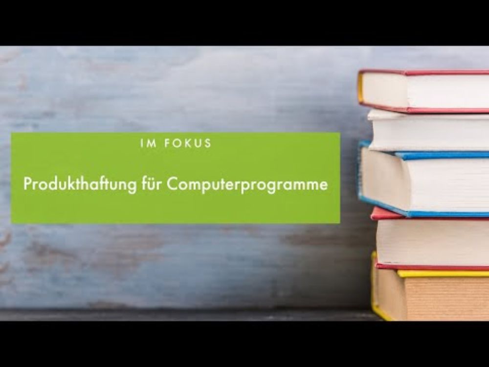 Im Fokus: "Produkthaftung für Computerprogramme" (Meier) - Nomos