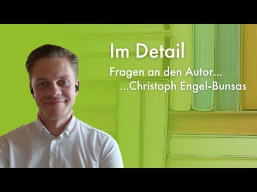 Im Detail: Fragen an den Autor von "Das Recht an der eigenen Stimme" (Engel-Bunsas) - Nomos