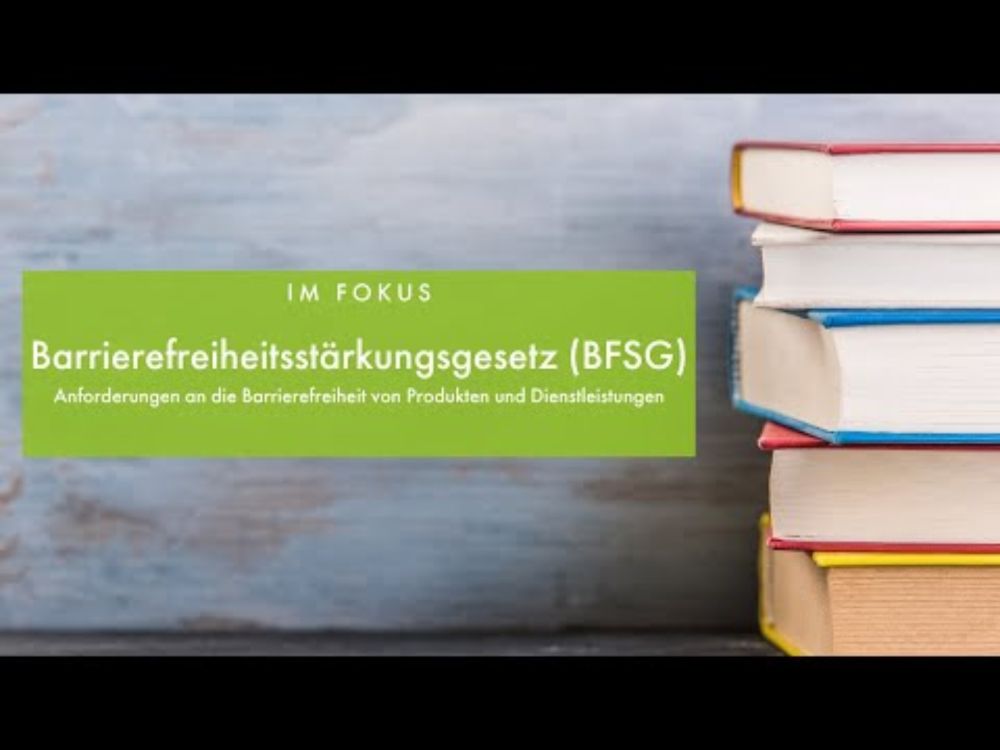 Im Fokus: "Barrierefreiheitsstärkungsgesetz (BFSG) Kommentar" (Kapoor) - R&W
