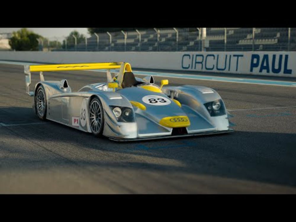 Onboard: Audi R8 LMP Qualifying lap on Paul Ricard