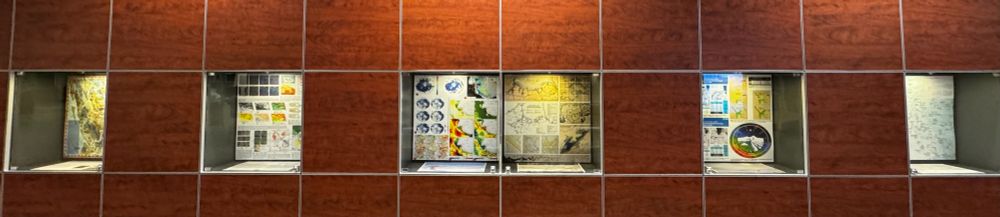 Display on the the Right as you enter Cameron Library, University of Alberta. https://www.library.ualberta.ca/locations/cameron

Cartography/Research Illustrations/Indigenous Mapping and Spatial Arts:
Margaret Pearce
Katherine Wilson
Heather Gabriel Smith
Alison Criscitiello
Laura Chasmer and Ellen Whitman
Lisa Shepherd and Kristi Bridgemand

Biographies and Bibliographies: https://tinyurl.com/yckxszc3
