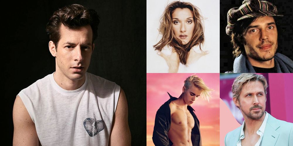 Mark Ronson (41) Céline Dion (1) Jean Leloup (1) Justin Bieber (1) Ryan Gosling (1)