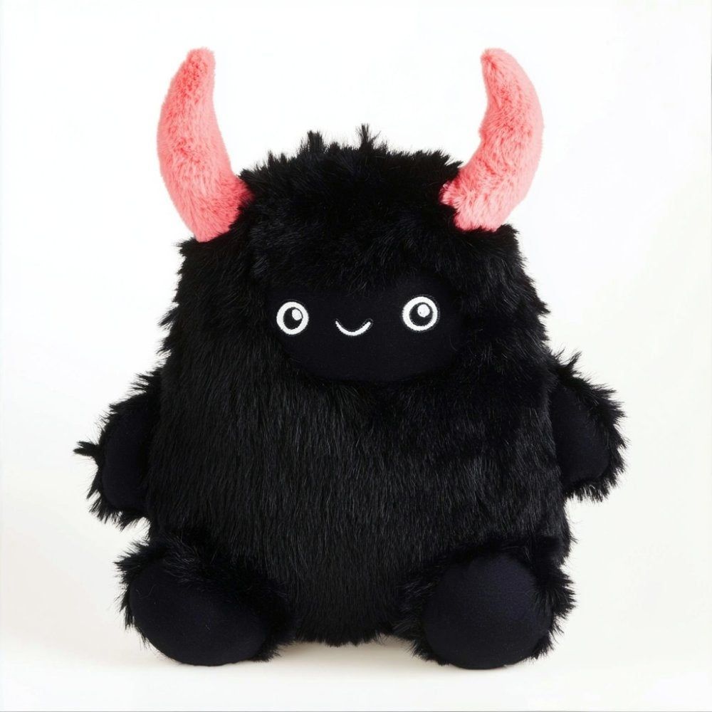 A Black yeti plushy.