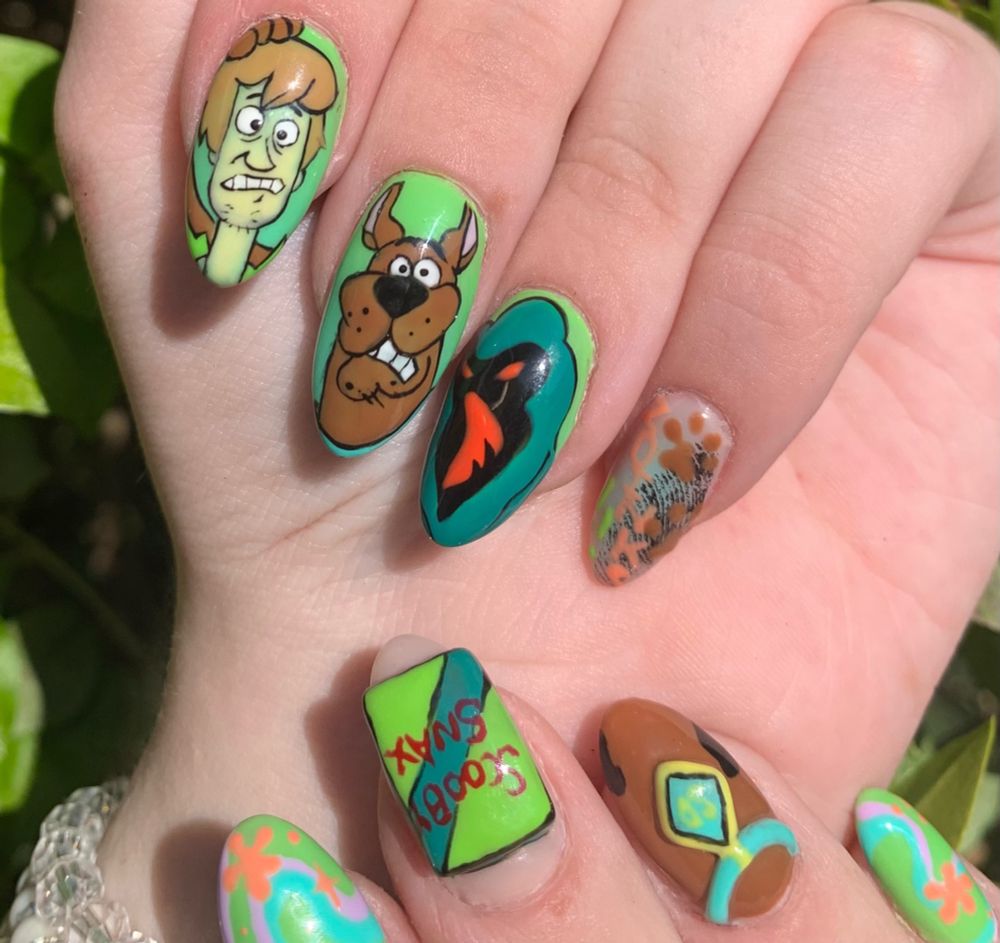 Scooby doo nails
