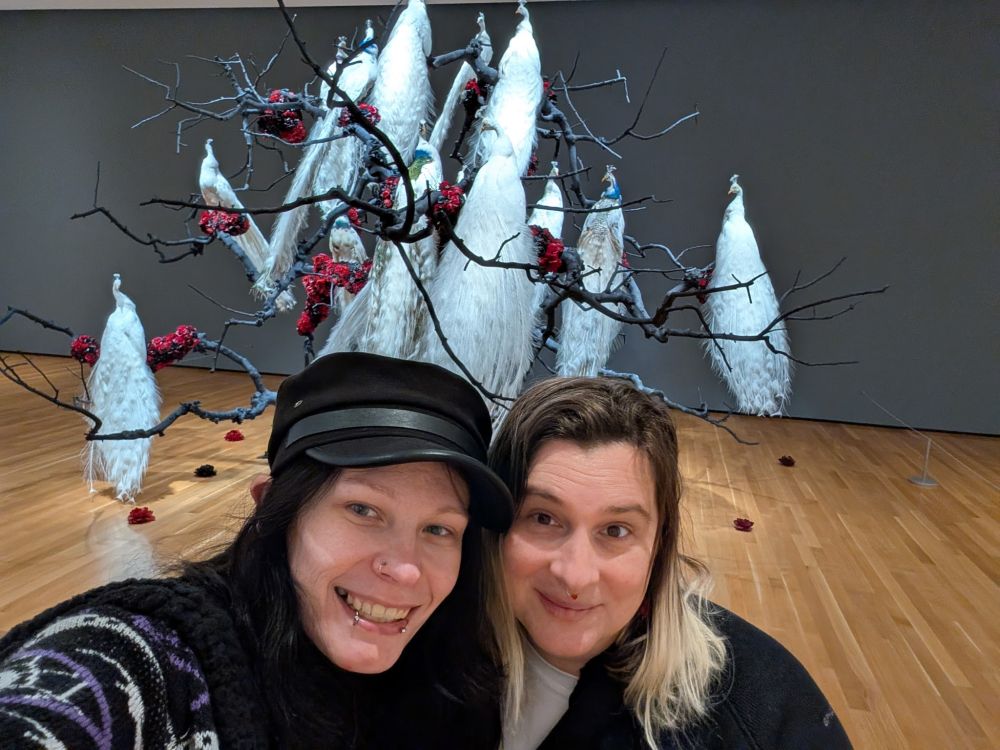 A glorious peacock tree of the Dead lol