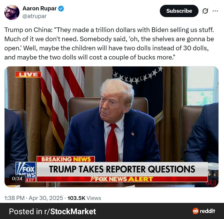 Trump expresses callous disregard for the American people. 