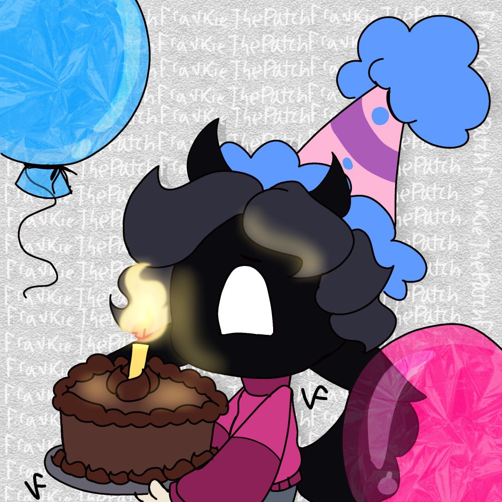 my sona holding up an chocolate birthday cake