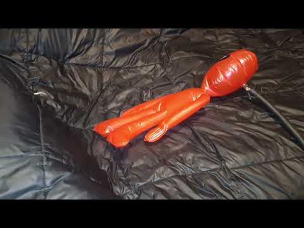 Inflate Small Red Alien