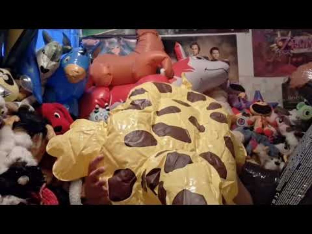 Inflate By Mouth Bestway Giraffe