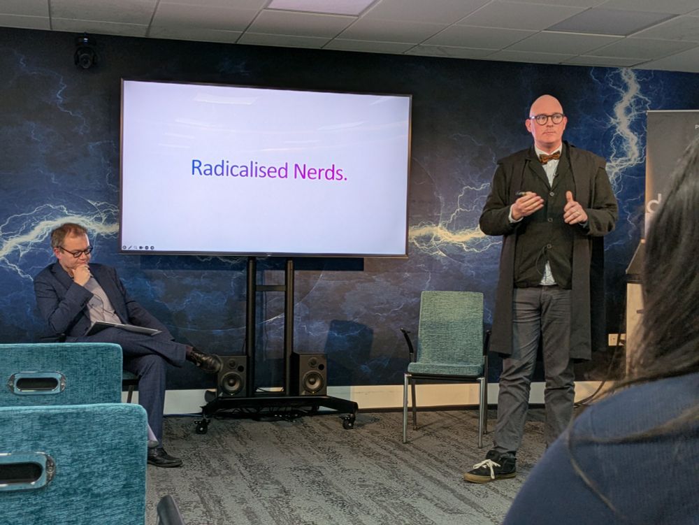 Slide saying "Radicalised Needs"