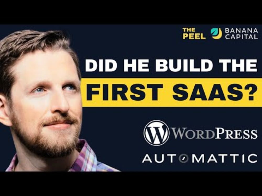 How WordPress Powers 43% of the Internet | Matt Mullenweg, Co-founder and CEO, Automattic