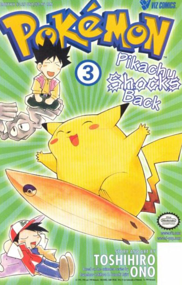 Pikachu Shocks Back by Toshihiro Ono 