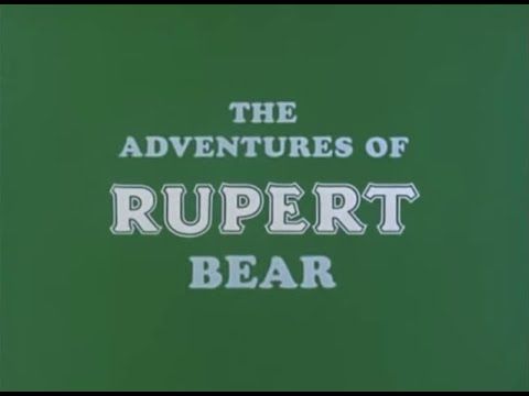 The Adventures of Rupert Bear - Original 1970 Titles (pre-2017 print)