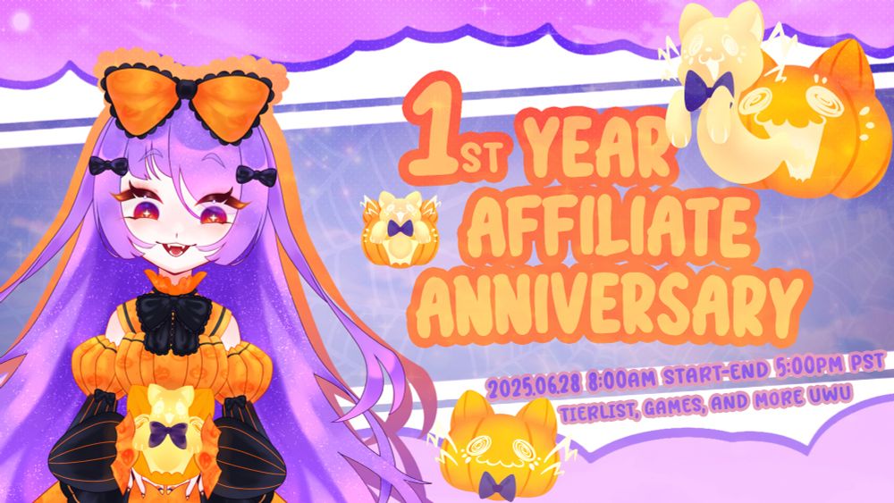 1 year affiliate anniversary june 28th