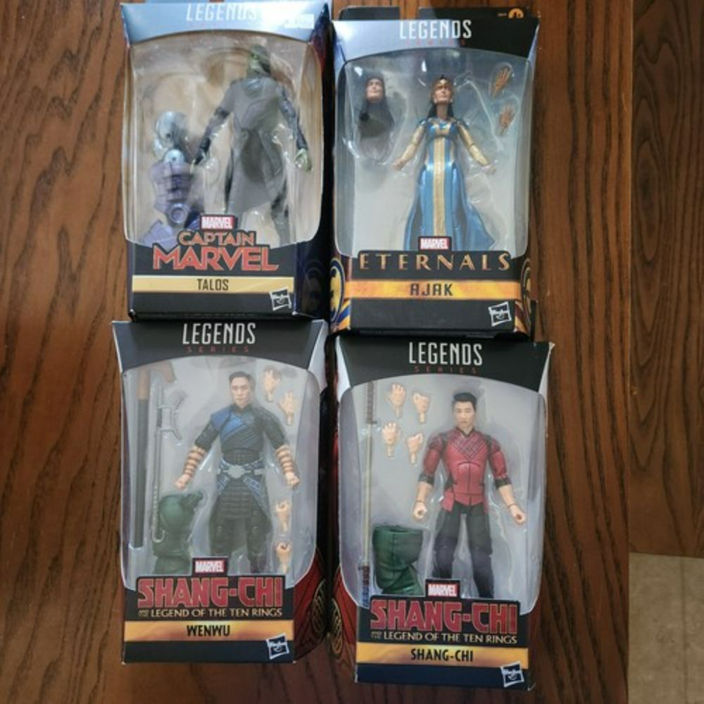 header image - Marvel Legends Shang-Chi, Wenwu, Ajak, and Talos, unopened | eBay