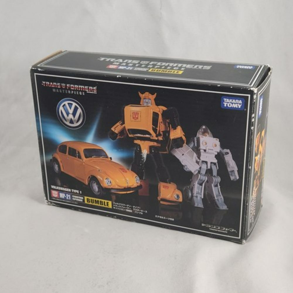 header image - Transformers Masterpiece MP-21 Bumblebee, complete w/instructions, chipped paint | eBay