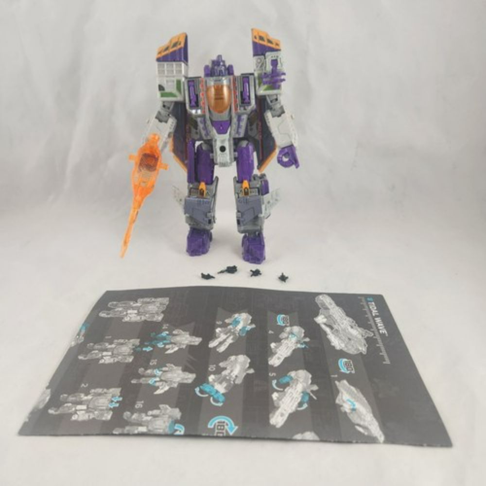 header image - Transformers Siege on Cybertron Titans Return Tidal Wave incomplete, restickered | eBay
