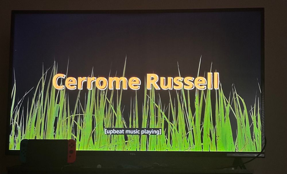 Cerrome Russell title card