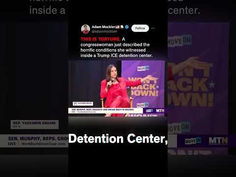 Trump's ICE Guards Are Torturing Women for Sport!