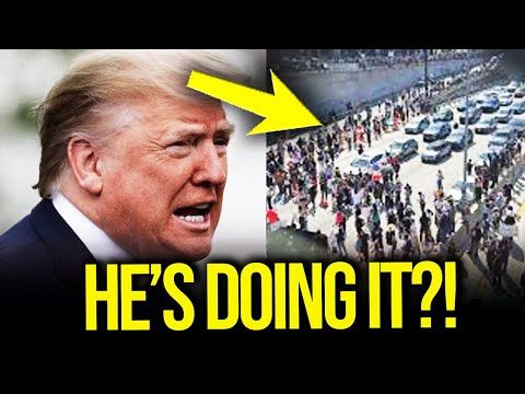 Trump CLOSES DC OFF as Protests BREAK OUT