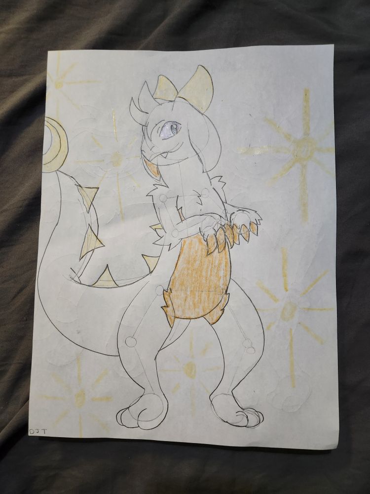 Here is Sweet Fwies' true form. It's both similar and different from Fwench Fwy's true form.