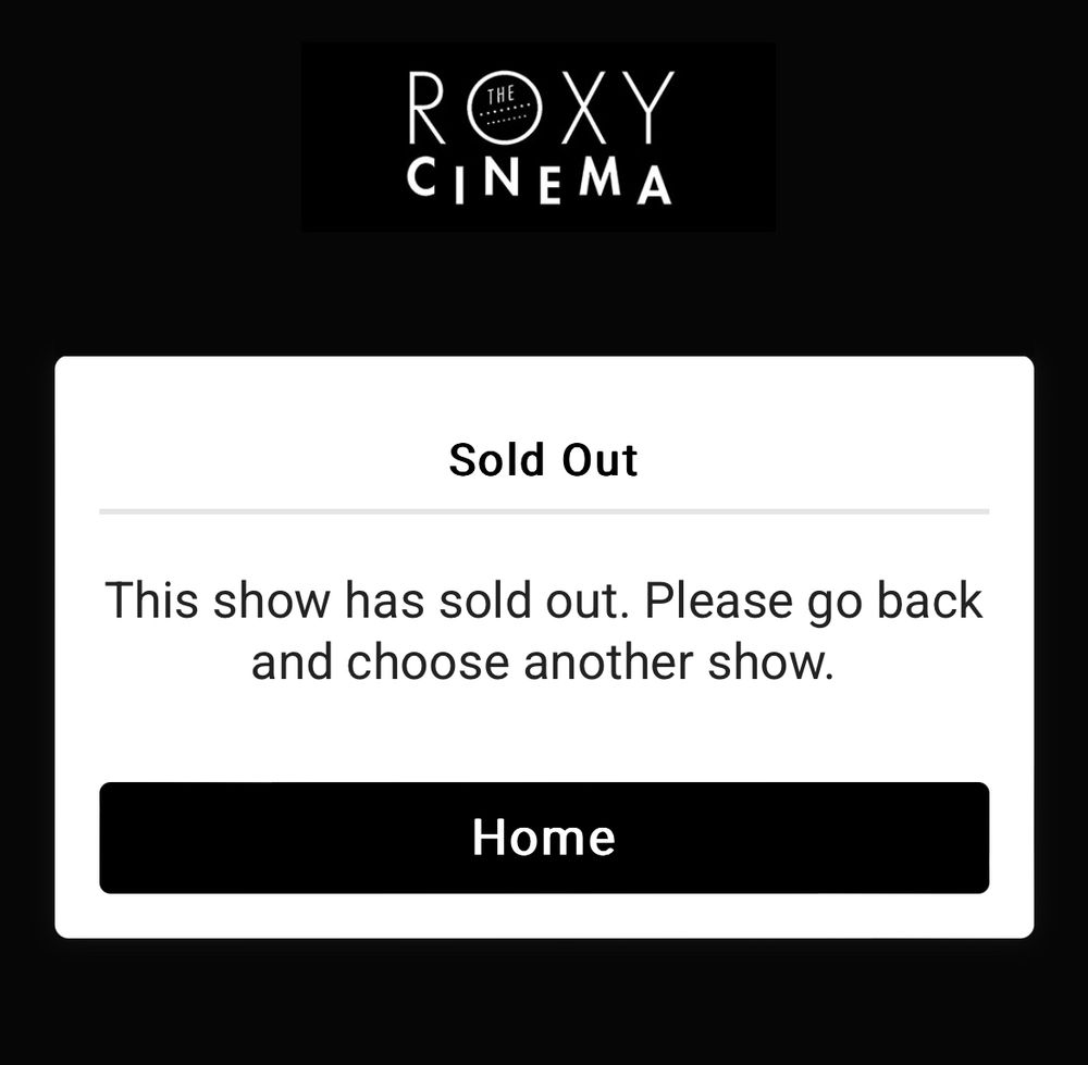 The Roxy
Sold Out
The show has sold out. Please go back and choose another show.